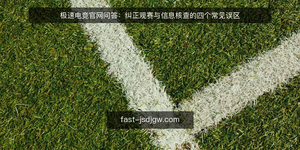 极速电竞官网问答：纠正观赛与信息核查的四个常见误区 — 先问自己：你真正需要极速电竞官网做什么？ 配图